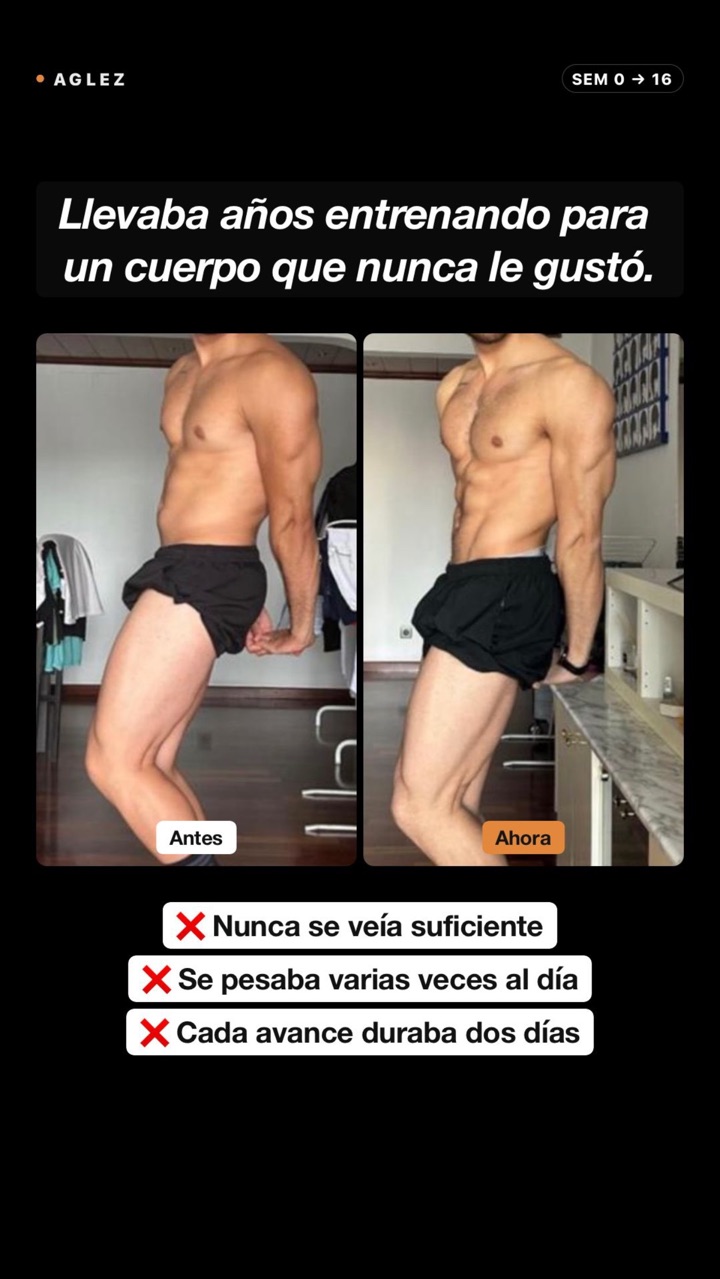 Ángel, diapositiva 1 de 3: antes y después de Ángel