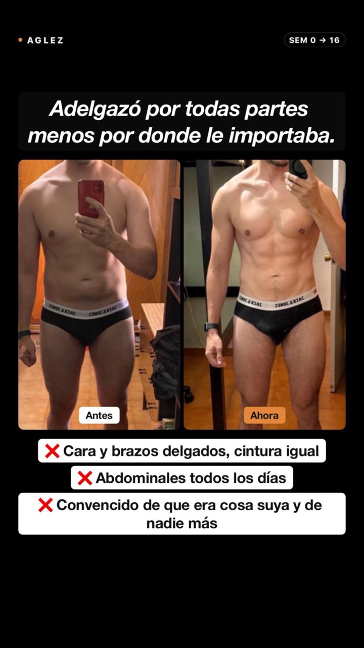 Josemi, diapositiva 1 de 3: antes y después de Josemi