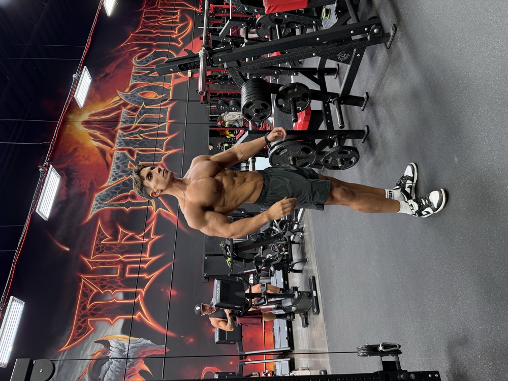 Alberto en el gimnasio